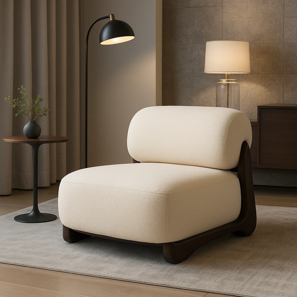 Cadeira Sofa Branco