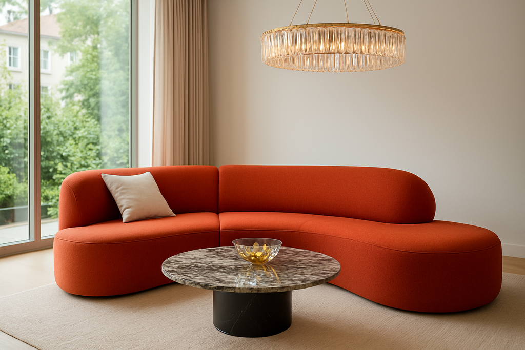 Sofa laranja