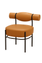 Cadeira sofa castanha