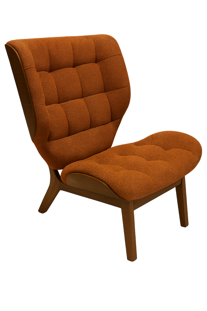 Cadeira sofa castanho