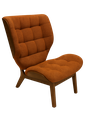 Cadeira sofa castanho