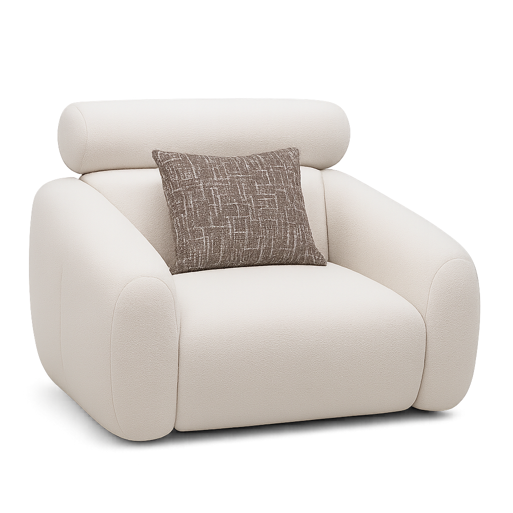 Cadeira Sofa Cinza