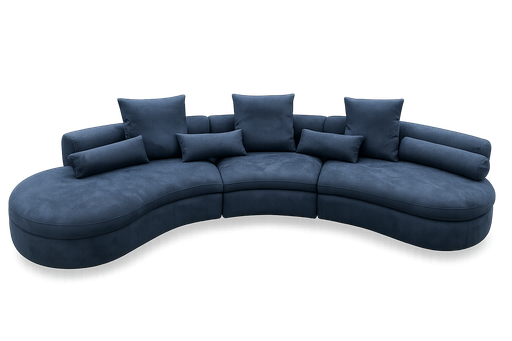 [Sofa2088] Sofa Azul 