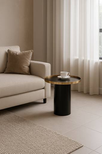 [A-10] Mesa de Canto 500*550H Preto
