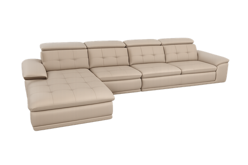 [962] Set Sofa 3+Chaise Long